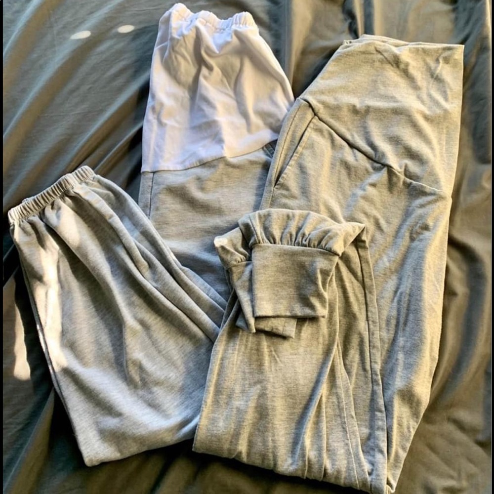 2 pair maternity pants